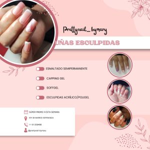 Uñas esculpidas