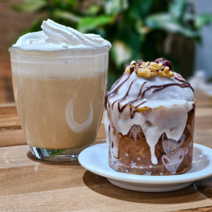 Pan Dulce Sin Tacc + Cafe con crema