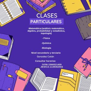 Clases Particulares - Apoyo escolar